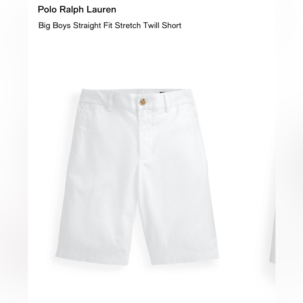 Polo Ralph Lauren
Big Boys Straight Fit Stretch Twill Short 14